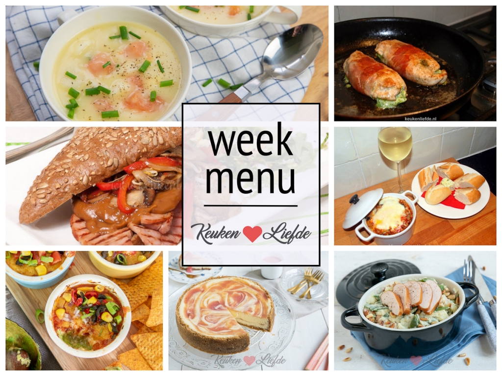 Weekmenu 21-2019 Weekmenu 21-2019