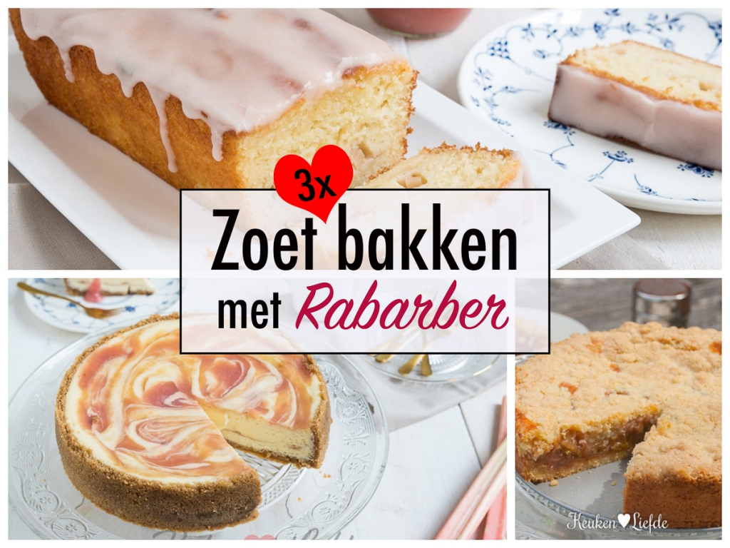 3x zoet bakken met rabarber 3x zoet bakken met rabarber