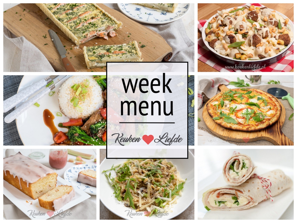 Weekmenu 23-2019 Weekmenu 23-2019
