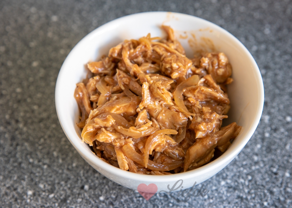 barbecue pulled chicken Barbecue pulled chicken