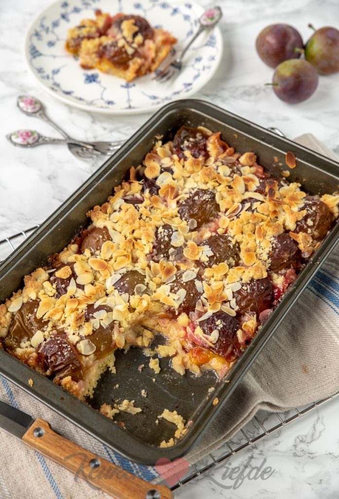 Pruimen kruimelkoek