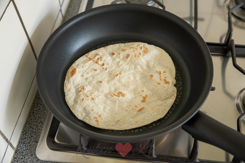 Lunchwrap met roerei