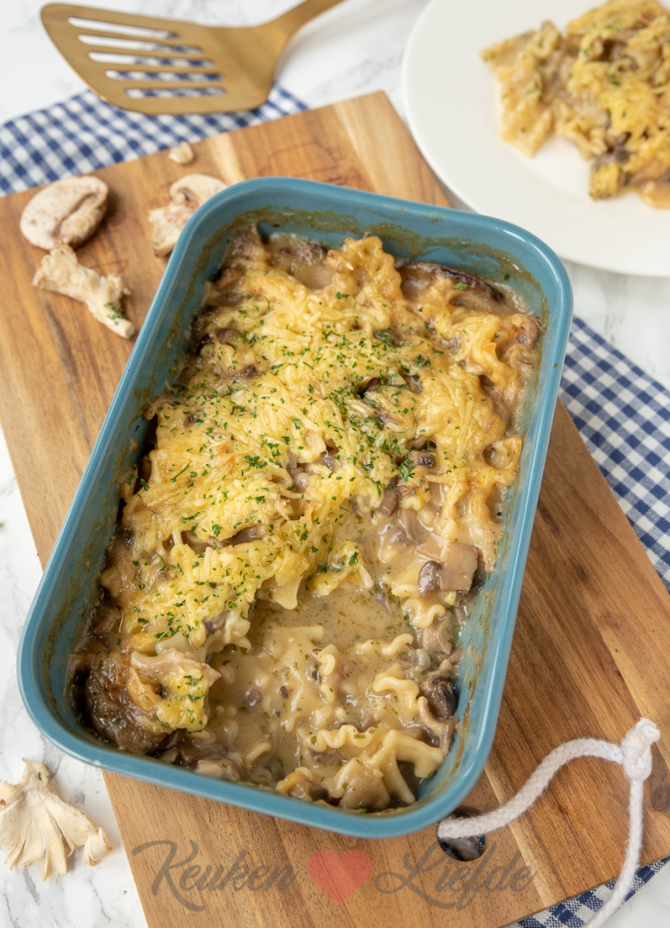 Makkelijke ovenpasta met champignonroomsaus Makkelijke ovenpasta met champignonroomsaus