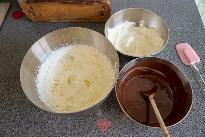 Maak de Toblerone-vulling