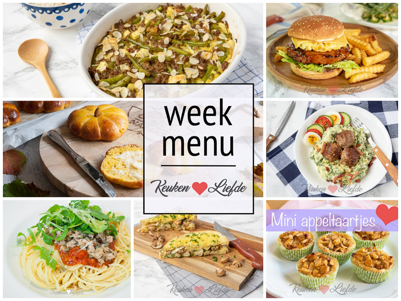Weekmenu 40-2019 Weekmenu 40-2019