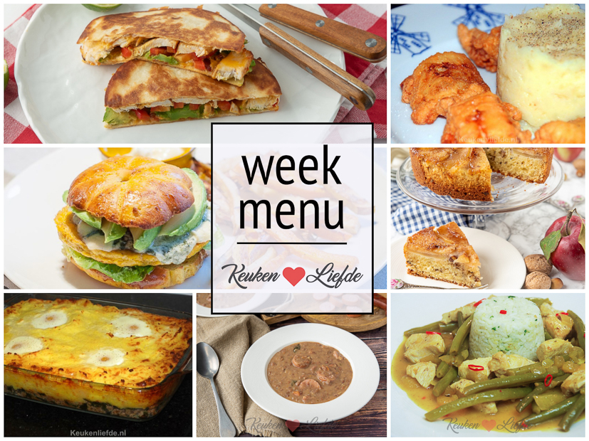 Weekmenu 45-2019 Weekmenu 45-2019