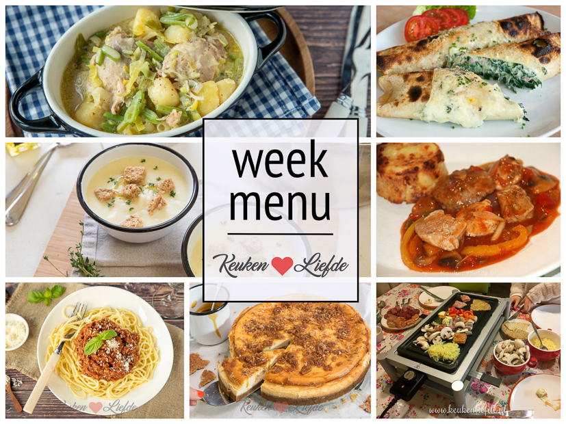 Weekmenu 48-2019 Weekmenu 48-2019