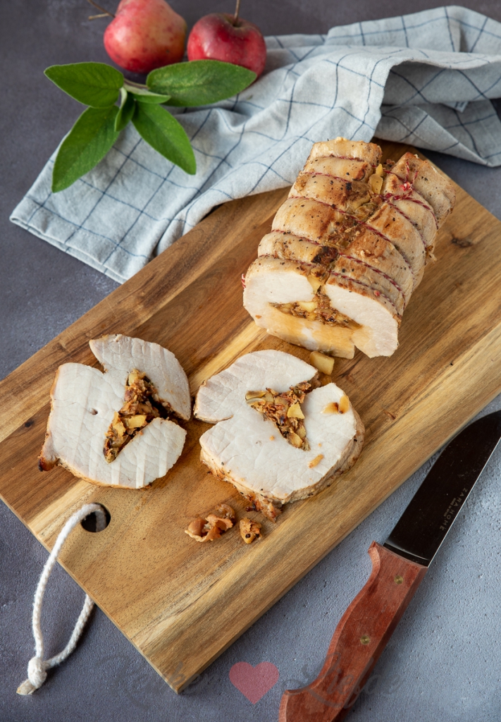 Gevulde rollade uit de oven Gevulde rollade uit de oven