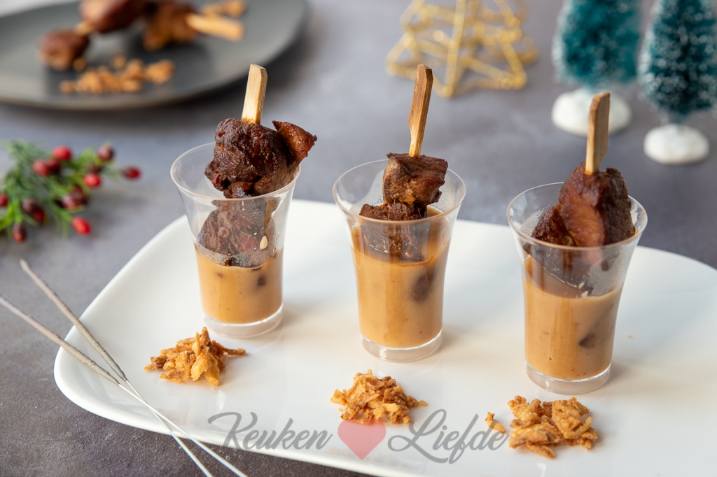 Mini varkenshaassaté