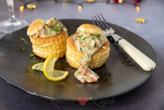 Visragout met Hollandse garnalen