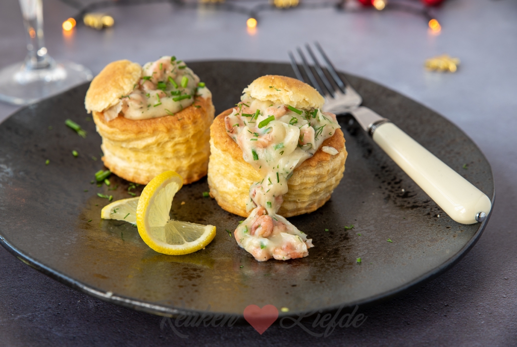 Visragout met Hollandse garnalen