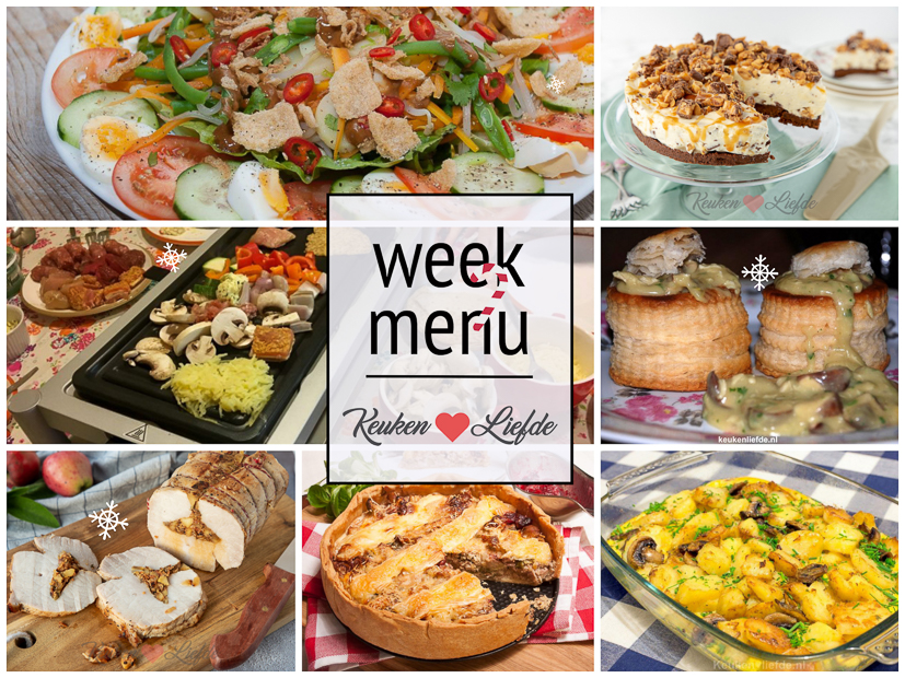 Weekmenu 51-2019 Weekmenu 51-2019