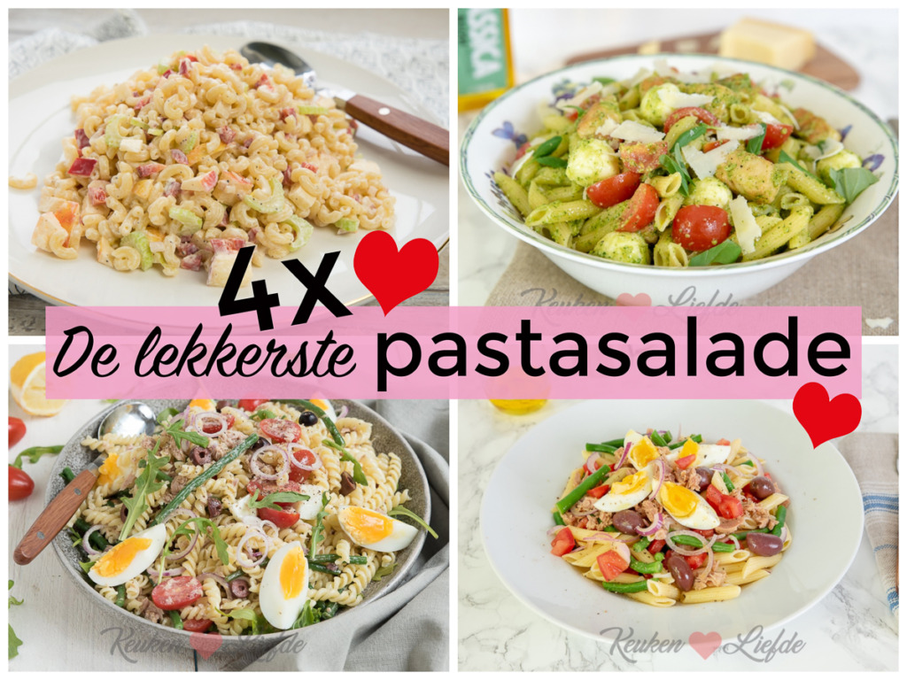 4x de lekkerste pastasalade 4x de lekkerste pastasalade