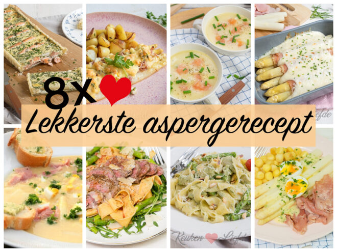 8x lekkerste aspergerecept
