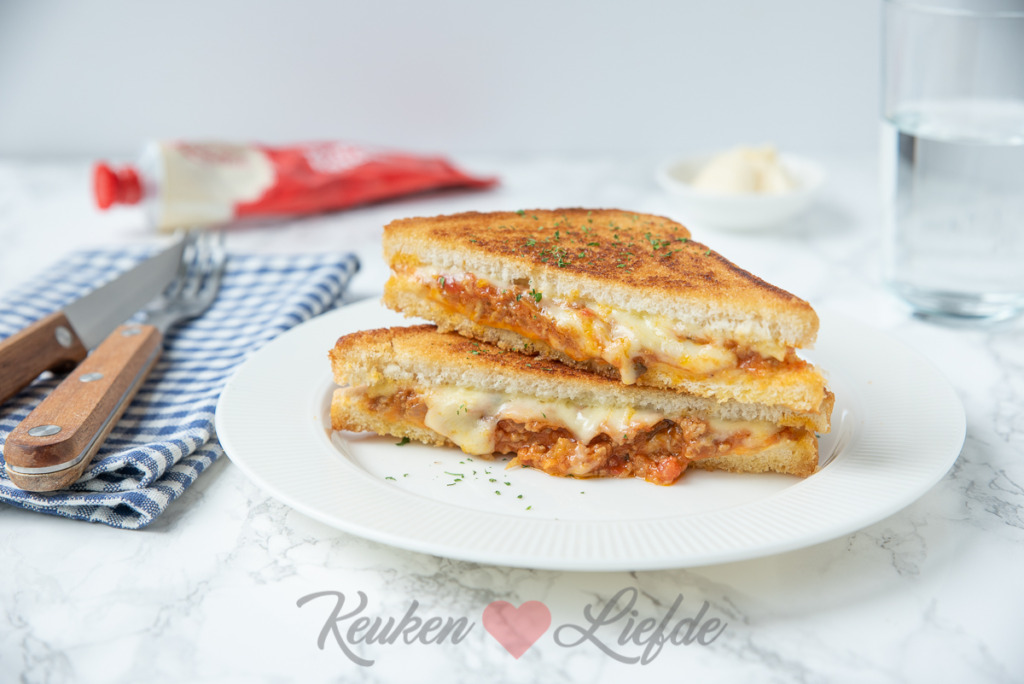Tosti bolognese