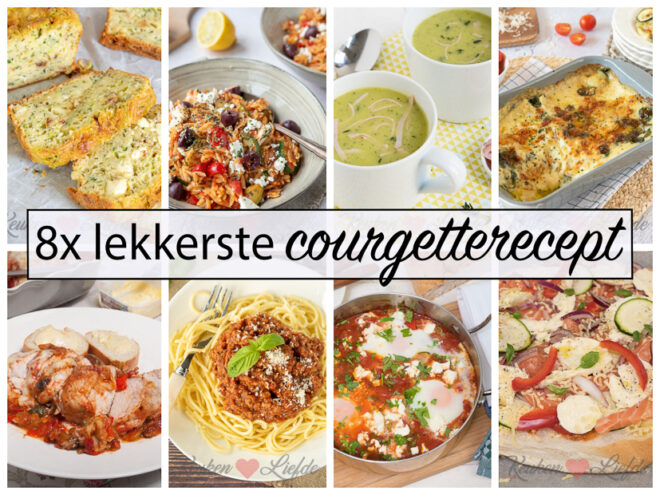 8x de lekkerste courgetterecepten