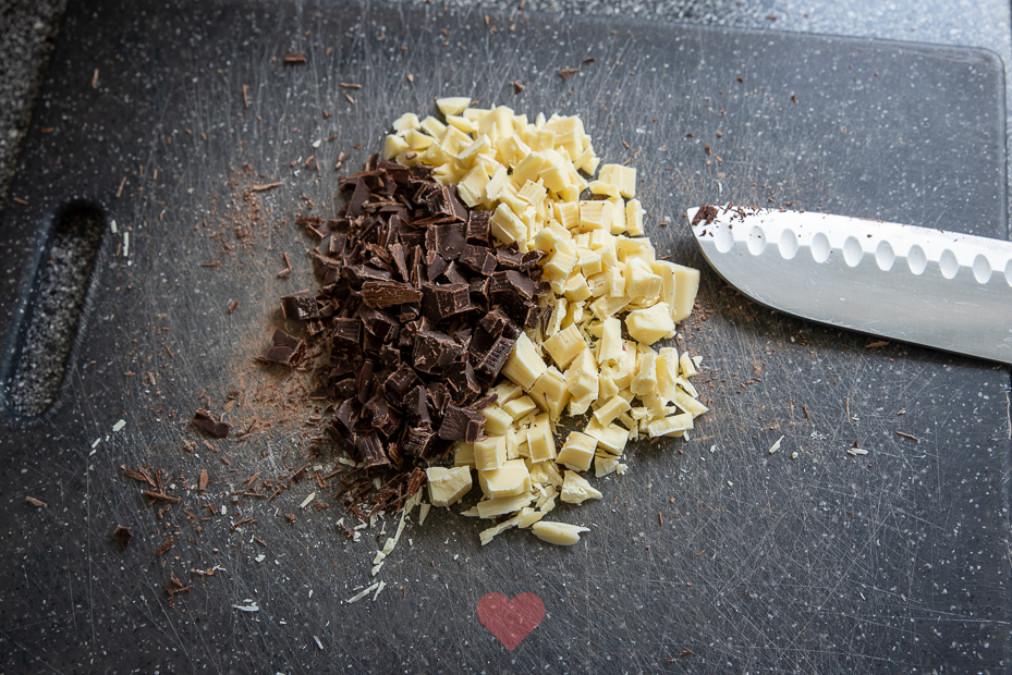 Double chocolate chip cookies