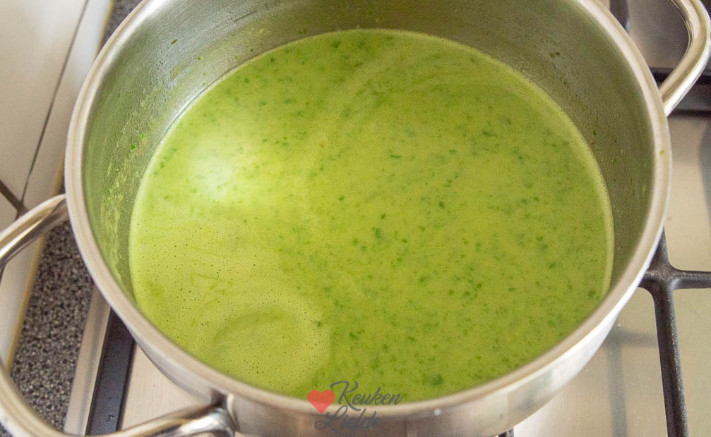 Kropslasoep met broodcroutons