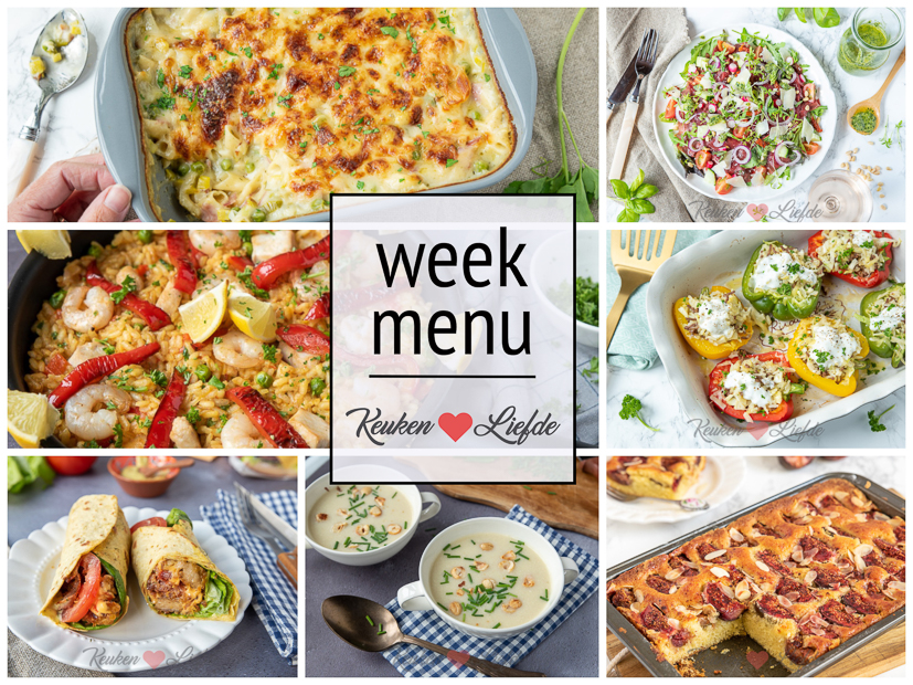 Weekmenu 35-2020 Weekmenu 35-2020