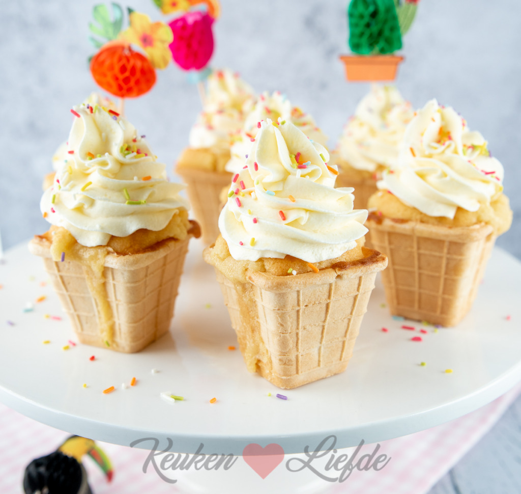 IJsjes cupcakes (uit het 'Kinderbakboek')
