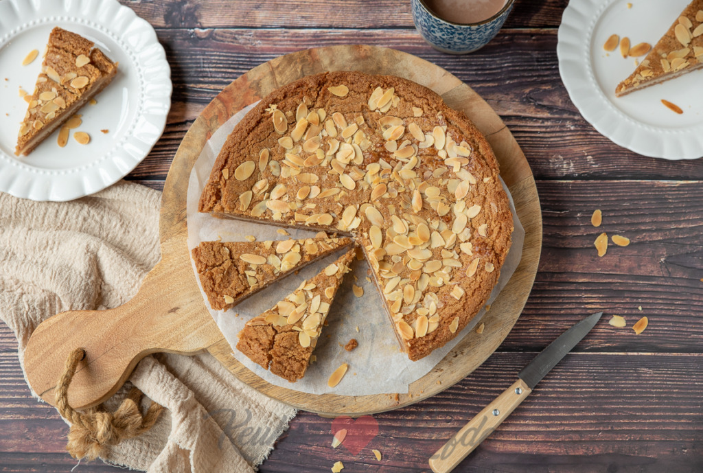Gevulde speculaasboterkoek