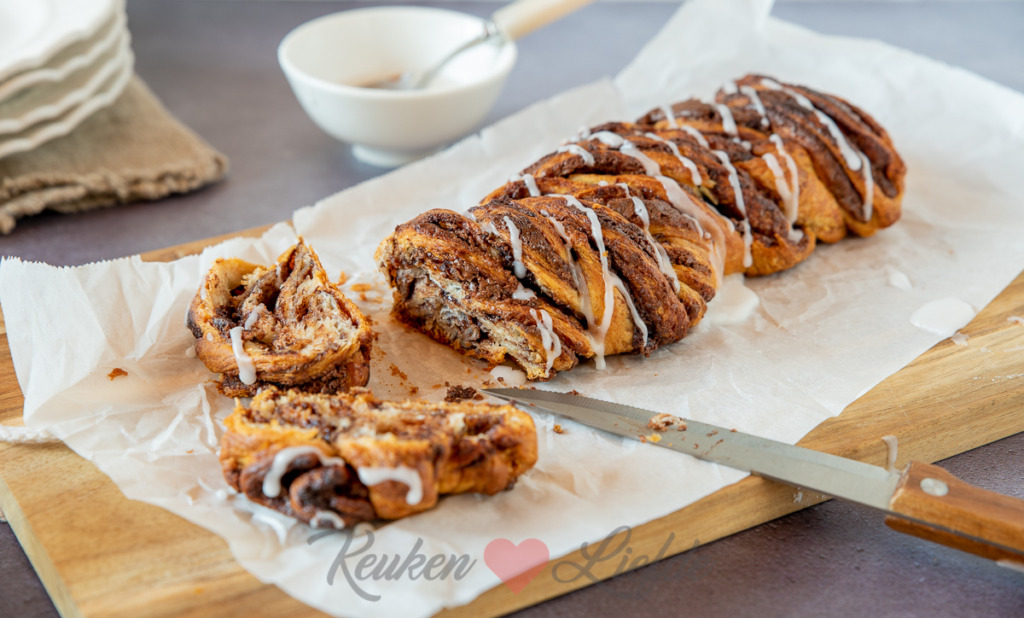 Snelle babka met Nutella