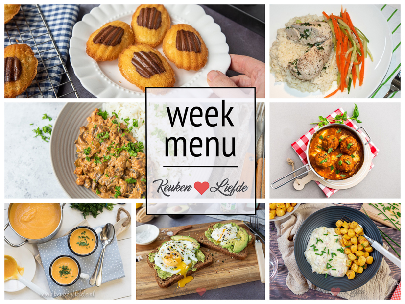 Weekmenu 44-2020 Weekmenu 44-2020