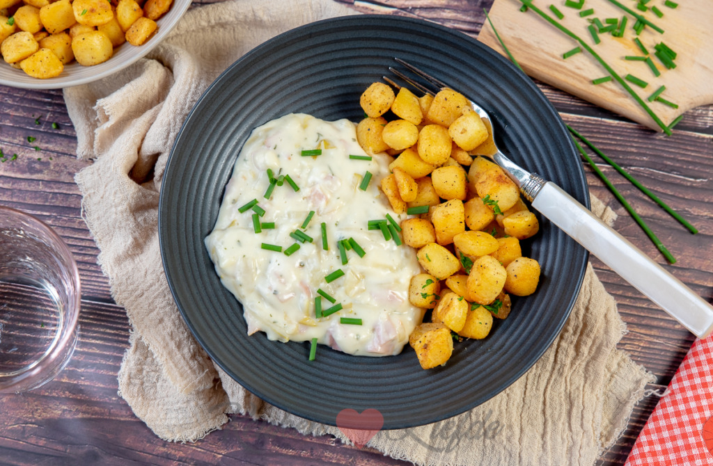 Witlof in ham- en kaassaus