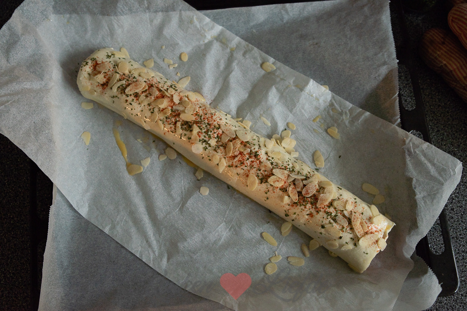 Hartige banketstaaf met gehakt