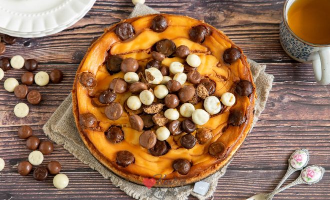 Garneer de cheesecake