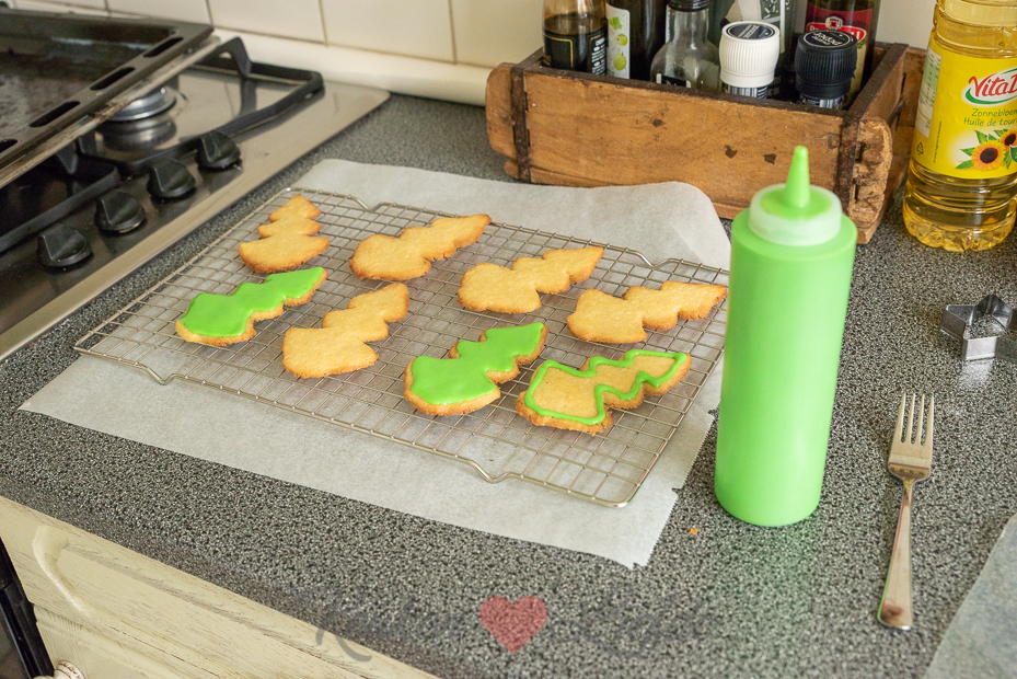 Kerstboom koekjes