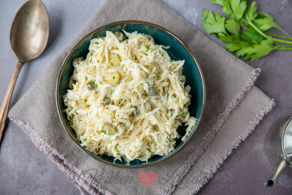 Knolselderijsalade