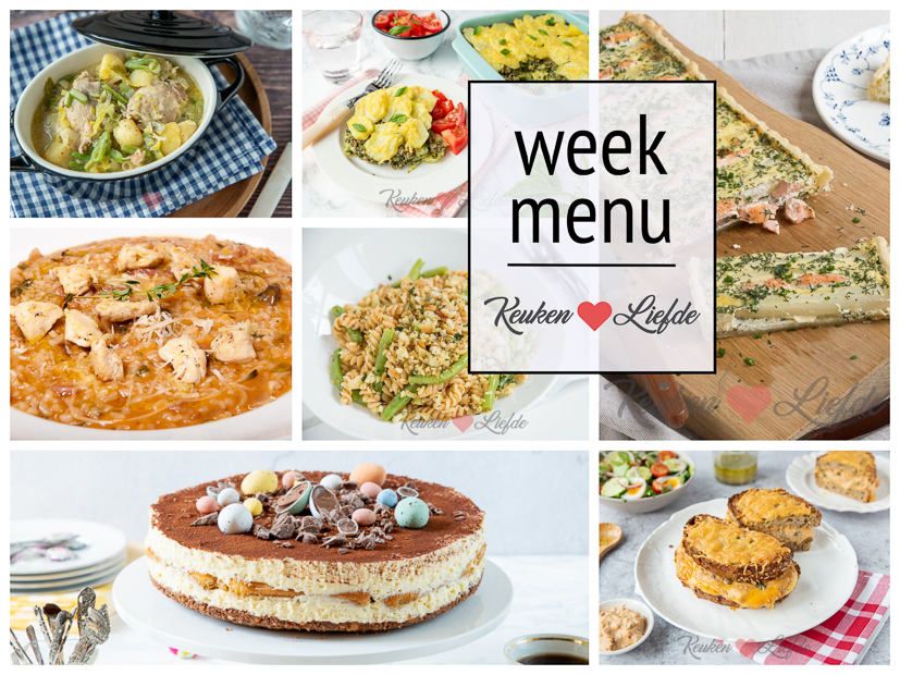 Weekmenu 13-2021 Weekmenu 13-2021