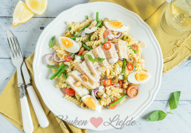 Pastasalade niçoise