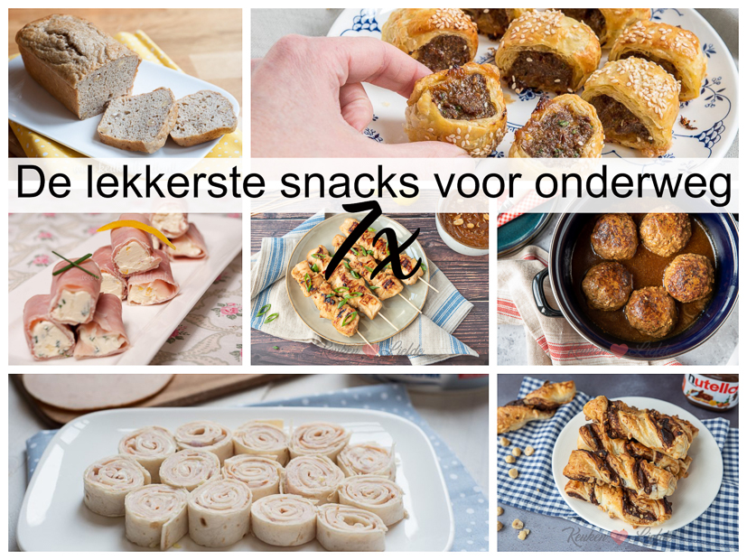 De lekkerste snacks voor onderweg De lekkerste snacks voor onderweg