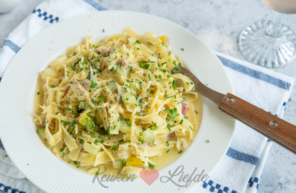 One pot pasta (makkelijk op de camping) One pot pasta (makkelijk op de camping)