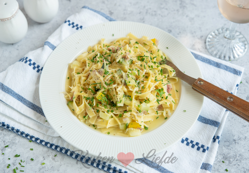 One pot pasta (makkelijk op de camping)
