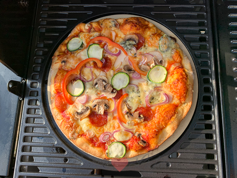 Pizza van de barbecue Pizza van de barbecue