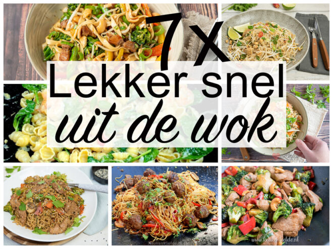 7x lekker snel uit de wok