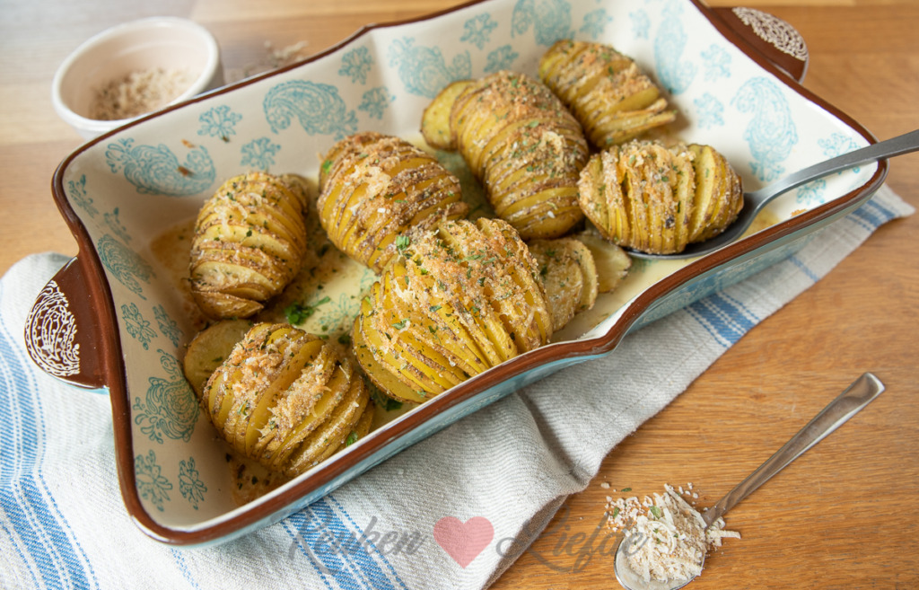 Hasselback aardappels Hasselback aardappels