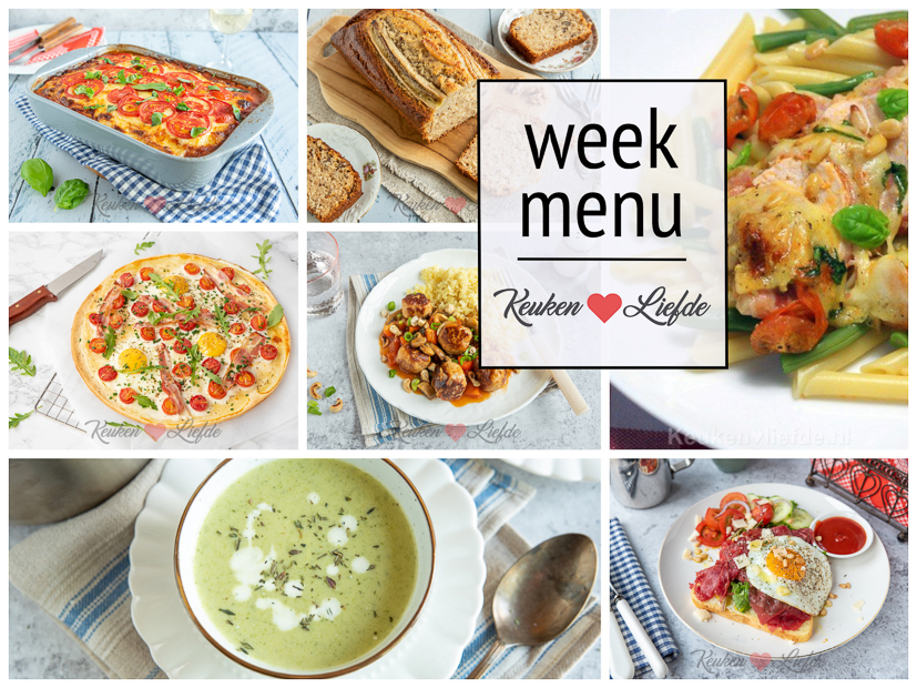 Weekmenu 37-2021 Weekmenu 37-2021