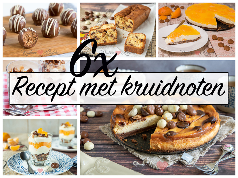 6x recept met kruidnoten 6x recept met kruidnoten