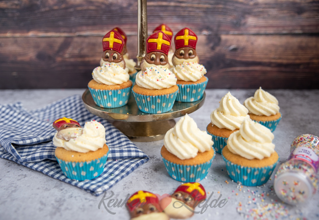 Sinterklaas cupcakes