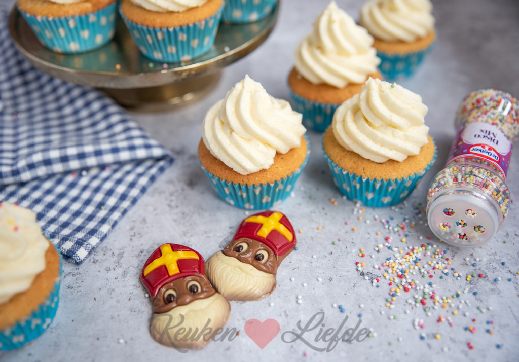 Sinterklaas cupcakes Sinterklaas cupcakes