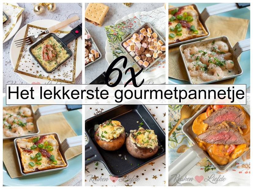 6x het lekkerste gourmetpannetje 6x het lekkerste gourmetpannetje