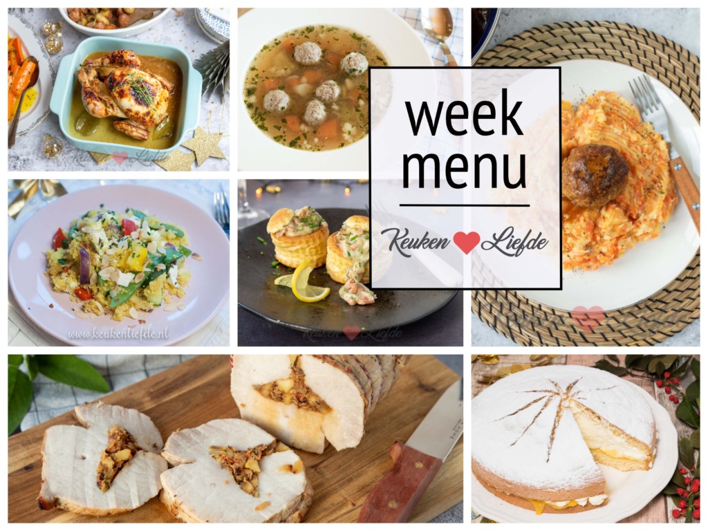 Weekmenu 51-2021 Weekmenu 51-2021