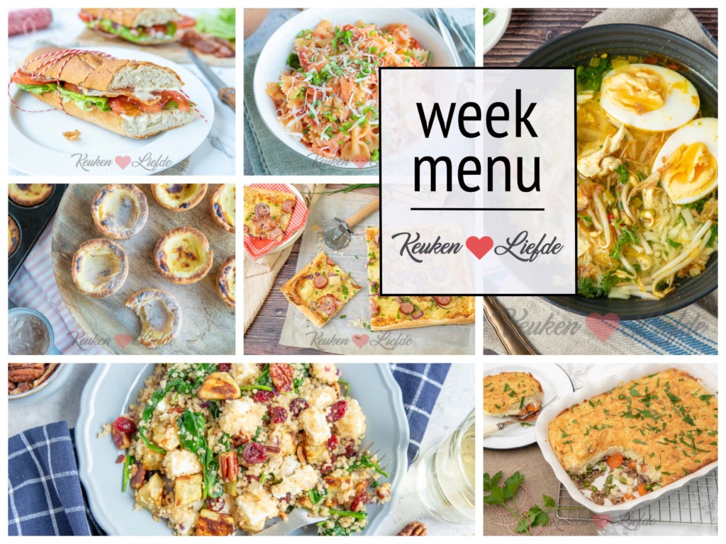 Weekmenu 4-2022 Weekmenu 4-2022