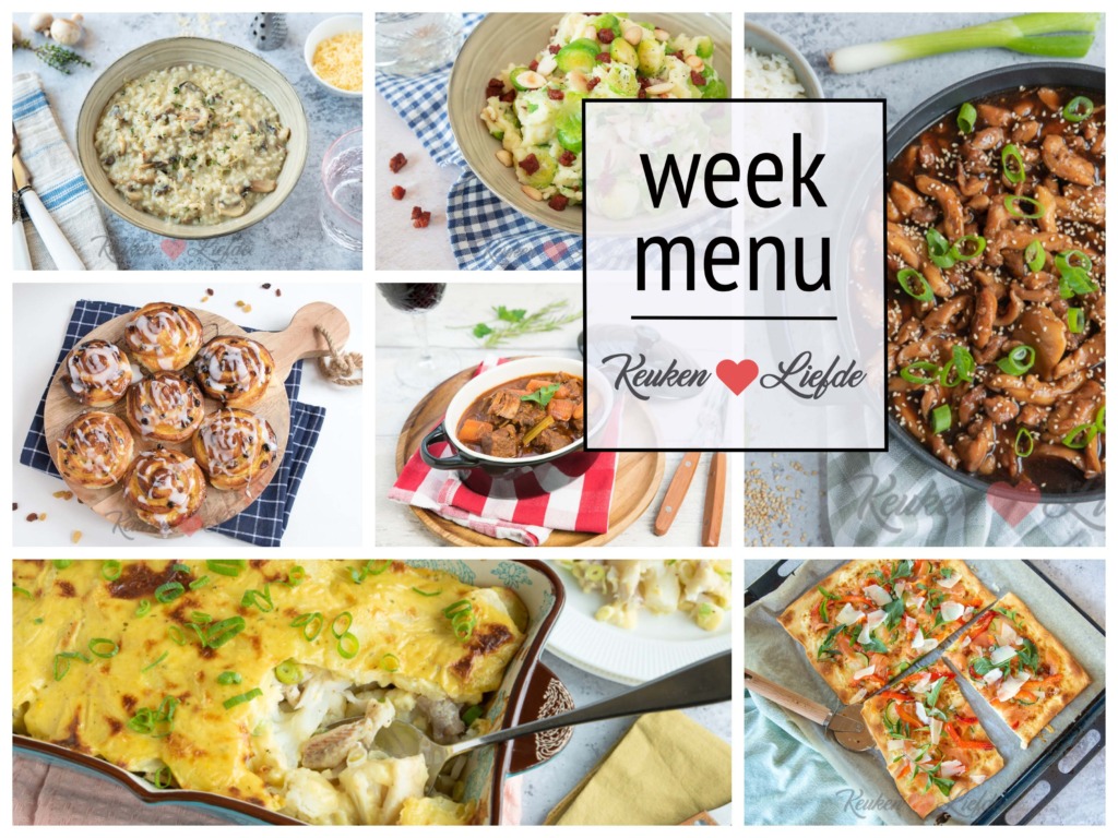 Weekmenu 2-2022 Weekmenu 2-2022