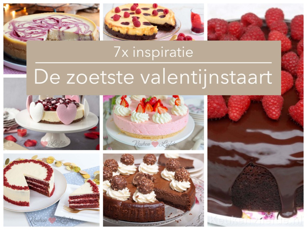 7x de zoetste valentijnstaart 7x de zoetste valentijnstaart