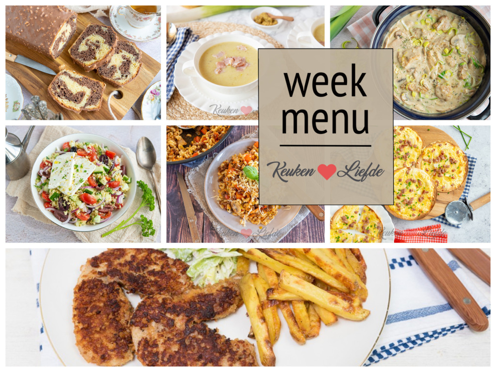 Weekmenu 11-2022 Weekmenu 11-2022